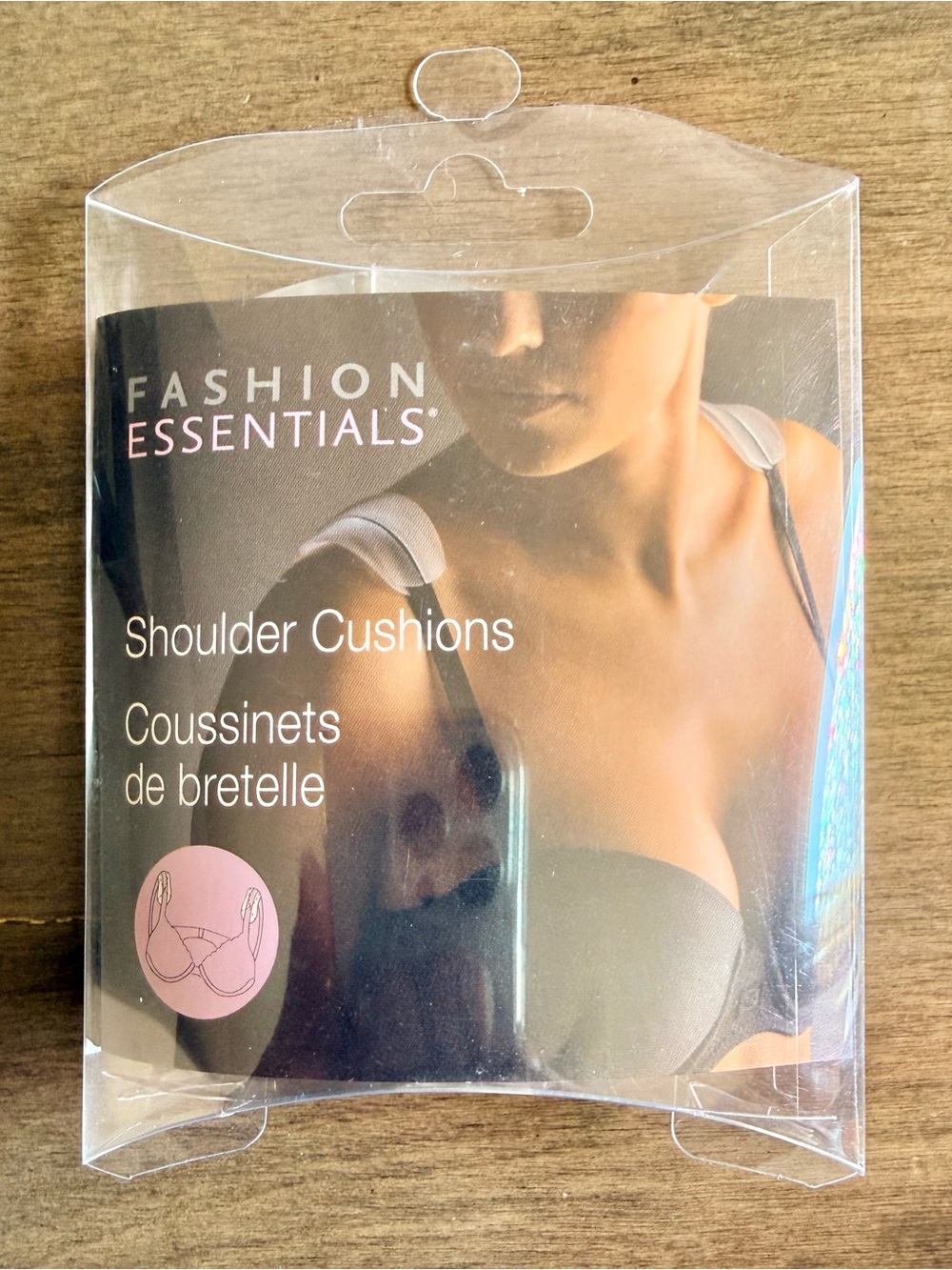 Fashion Essentials Clear Silicone Bra Shoulder Cushions